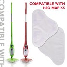 Sgizoku Microfiber Steam Mop Pad Replacement Compatible With H2o H20 8 Pack
