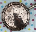 Vintage Antique Copper Bed Warming Pan Warmer 42    Tall Wood Handle Decorative