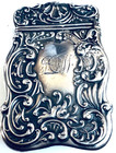 Art Nouveau Little Used Sterling Silver  Vesta Case Match Safe Gorgeous