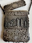 Antique  Sterling Double Sided Card Case By Nathaniel Mills Birmingham 1840s
