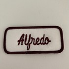 Name Patches Assorted Color Sew Iron On Tag Embroidered Patches New