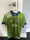 Authentic Adidas Seattle Sounders 2020 21 Home Jersey Nwt Large Mls Soccer Kit