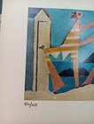 Vintage  1954 Picasso Signed Vintage Print With Coa 06 125