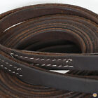 Zi Hilason Western Horse Genuine Leather Split Reins Dark Brown