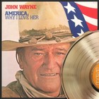 John Wayne Framed Legends Of Country Music Gold Lp Record Display