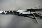 Biker Whip Getback Mini Skullbuster Black   White By Stitch