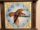 Vintage Wild Turkey Bourbon Wall Clock Corded Tested Works 17  X 12  Great Shape