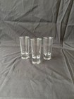 Vintage Crisa Double Shot Glass - Heavy Bottom 4 Oz - Set Of 3 M3