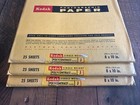 Vintage Kodak Polycontrast J Single Weight Photo   Paper 8x10    Sealed 75 Sheets
