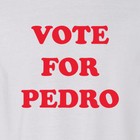 Vote For Pedro T Shirt Heck Yes Flippin Napoleon Dynamite Movie Dvd Blu Ray Tee