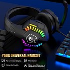 Ziyoulang T11 Uk Layout 4-in-1 Wired Gaming Keyboard Mouse Combo Headset For Pc