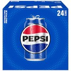 Pepsi Soda Pop  12 Fl Oz  24 Pack Cans