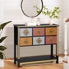 Console Table With Drawer Entryway Storage Cabinet Vintage Sideboard Sofa Table