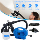 650w Electric Paint Sprayer 800ml Handheld Hvlp Spray Gun Home Power Painter