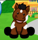 Unused Code Tag Only Webkinz Pinto Horse No Plush  Rare Hm147