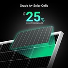Hqst Solar Panel 200 Watt 12 Volt  High-efficiency Compact And Lightweight