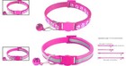 2 Pack Stylish Cat Collars With Breakaway Safety Buckle     Adjustable 7 5-12 5   