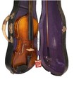 Antique Copy Of Antonius Stradivarius Made In Czechoslovakia Violin Bow Case  