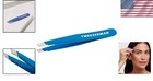 Durable Stainless Steel Mini Slant Tweezer In Bahama Blue - Grooming Made Easy