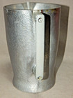 Vintage Club Hammered Aluminum Water Drink Pitcher Or Coffee Pot