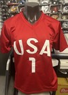 Autographed Signed Hope Solo Red Team Usa Soccer Uswnt Jersey Jsa Coa Autograph