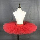 Professional Ballet Tutus Adult Child Stiff Pancake Half Ballet Tutu 6 Layers