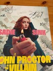 John Proctor Is The Villain Broadway Signed Window Card Poster Sadie Sink