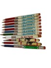 Lot Of 11 Vintage Bullet Pencils Extenders Farm Livestock Related Advertising