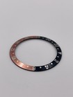 Rolex Gmt Black red    coke    Bezel Insert     Aluminum     Vintage- Fits 16710 16700