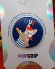 Authentic Popsockets Frenchie Swappable Top Phone Holder Grip Stand Pop Socket