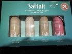 Saltair Essential Hair   Body Travel Gift Set  Santal Bloom   Pink Beach  4ct