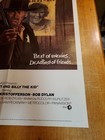 Pat Garrett And Billy The Kid Original Movie Poster 27x41 Folded One Sheet 1973