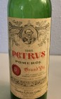 Petrus 1985 Empty Wine Bottle Vintage Display Collectible