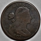 1803 Draped Bust Large Cent - Us 1c Copper Coin