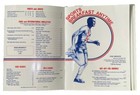 Vintage 1977 The Sports Deli Restaurant Menu Century City Los Angeles California