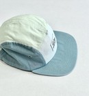 Lil  Boo Toddler 5-panel Cap Hat Flat Bill Colorblock Light Blue   Green 9m-1 5y
