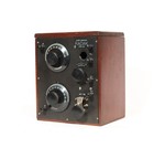 1922 Clapp Eastham Hr Regen  Battery Radio W factory Inspection Tag   Works Read