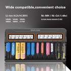 18650 Battery Charger 12 Bays Lcd Display Ni-mh Ni-cd Aa Aaa Li-ion Lifepo4 Imr