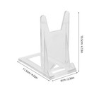 6 Pcs Commodity Display Rack Product Stand Plate Acrylic Phone Holder
