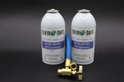 Envirosafe Arctic Air For R12  Auto Ac Coolant Support  2 Cans   Brass Hose
