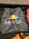 Tote A Fort Original Blanket Fort Building Kit Portable Playhouse 4 Blanket Set