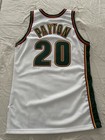 Gary Payton Sonics Champion Game Used issued Jersey Nba 44 2