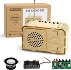Stem Toys For Kids Age 8-14  Science Kits Educational Diy Radio Building Set - W