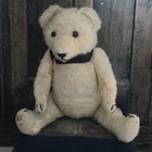 Antique 1930-40 Steiff Teddy Bear 12  Squeeker Center Seam Pvt  Collection