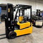 2019 Yale Erp040vt 4000lb Used Forklift Triple Mast Sideshift 4613 Hours