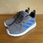 Adidas Lite Racer Cln K Running Kids Shoes Gray Size 6k Usa 5 5 Uk Blue Sneakers