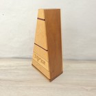Tzedakah Box Jewish Vintage Hardwood Charity Box Handmade