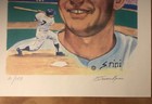 Mickey Mantle    susan Rini Limited Ed   Signed Baseball Sports Print 31 125 Rare