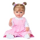 22in Realistic Baby Girl Reborn Toddler Dolls Lifelike Baby Doll Full Soft Vinyl