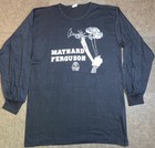 Vintage Maynard Ferguson Long Neck Holton T-shirt  Long Sleeve Black White Large